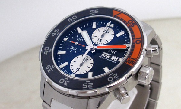 IWC アクアタイマー クロノ  IW376703 ブルー